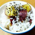 creeeampan's cooksnap of when they made 餅のおかげ♡炊飯器で超簡単さつまいもご飯.