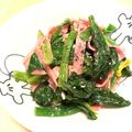 遥☆海's cooksnap of when they made わさびでピリッとほうれん草サラダ.