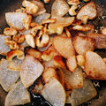 ゆまつは's cooksnap of when they made 鶏皮焼き大根♪塩で♪簡単シンプル！.