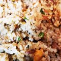 あおい22's cooksnap of when they made 鰹節が決め手！オクラの入ったチャーハン.