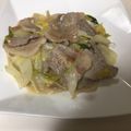 いりこ♡'s cooksnap of when they made 定番＊白菜と豚肉バラの生姜味噌煮.