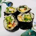 ケロ♪ケロ's cooksnap of when they made 低糖質☆カリフラワーライスの巻き寿司！.