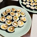 cyncyn's cooksnap of when they made 豚カツの太巻き 市販の豚カツで簡単.