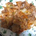 にむばすしゅたーぜん's cooksnap of when they made うちの白菜たっぷり豚キムチ.