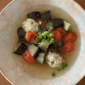 クック2JWD2O☆'s cooksnap of when they made 簡単！つくねとなすとトマトの味噌スープ.