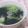 robicat's cooksnap of when they made 速攻★わかめスープ.