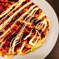 28mii's cooksnap of when they made 白菜のお好み焼き.