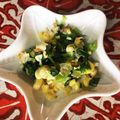 くんママさん☆'s cooksnap of when they made 離乳食♡後期《コーンと小松菜のサラダ》.