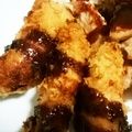 ミカ★ヅキ's cooksnap of when they made スナップエンドウ肉巻きフライのお弁当.