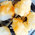 ＠もちぷりん's cooksnap of when they made 余ったお餅で簡単おかき2種.