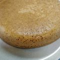 クックO1XSY7☆'s cooksnap of when they made ◆ふわふわココアケーキ◆を炊飯器で！.
