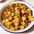 yukachu321's cooksnap of when they made 焼肉のたれで簡単★麻婆大根.