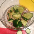 picku's cooksnap of when they made 胡瓜の中華風甘酢醤油漬け♥簡単☆.