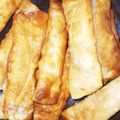 モモマ124's cooksnap of when they made 簡単！納豆チーズで餃子の皮のフライ.