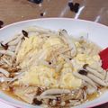 ageha178's cooksnap of when they made ふわとろオムライスのきのこあんかけ.