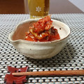 ダイナマイト漆黒's cooksnap of when they made キムチとトマトと青紫蘇のおつまみ.