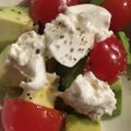 クックC2GECR☆'s cooksnap of when they made アボカドとトマトとクリチーサラダ.