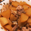 u_tan121's cooksnap of when they made 〜炊飯器レシピ①〜豚肉と大根の煮物.