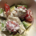 クックC2GECR☆'s cooksnap of when they made アボカドとトマトのわさび醤油和え.