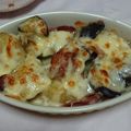 サッチー☆★'s cooksnap of when they made ジャガイモとなすのベーコンチーズ焼き.