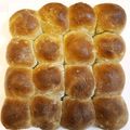 咲良れい's cooksnap of when they made 抹茶のもちもちちぎりパン 手ごね あんこ.
