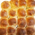 咲良れい's cooksnap of when they made 抹茶のもちもちちぎりパン 手ごね あんこ.
