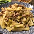 すまいるベアー's cooksnap of when they made ジャガイモと豚ひき肉のネギ塩炒め.