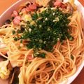 じゃこぴー☆'s cooksnap of when they made ★キャベツとウインナーの和風パスタ★.