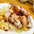 かわゆう1211's cooksnap of when they made 豚肉と林檎のマスタードケチャップ焼き.