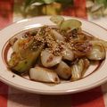 ぽっぽぺぺ's cooksnap of when they made 焼きネギの鰹節・醤油チャチャっと炒め.