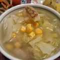 アルカママ's cooksnap of when they made ホッとするキャベツとソーセージのスープ。.