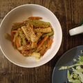 kitchenYUU's cooksnap of when they made ブロッコリーの茎と人参竹輪のきんぴら.