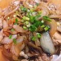 あたりめっこ's cooksnap of when they made 豚こま肉＆玉葱のオイスターソース炒め♬.