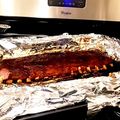すずたいら's cooksnap of when they made アメリカンポークBBQリブとBBQソース.