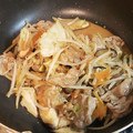 一人暮らしずぼら女子's cooksnap of when they made 簡単！豚肉と野菜の味噌炒め.