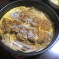 ☆初音☆'s cooksnap of when they made 超簡単！カツ丼☆フライパンdeお一人様用.