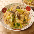 クックLK62EU☆'s cooksnap of when they made 豚肉とエリンギと玉子の炒め物.
