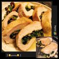 ShOkOtArO✰'s cooksnap of when they made ほうれん草と２種類チーズの鶏むねロール.