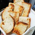 はるかのはは's cooksnap of when they made 食パン消費！！フライパンでトースト☆.