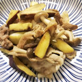クックE87KH7☆'s cooksnap of when they made さつまいもと豚肉の炒め物.
