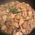 yasukota's cooksnap of when they made 鶏肉と水菜のバター醤油炒め(*^^)v.