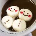 ☆こぶたママ☆'s cooksnap of when they made マシュマロスノーマン♪コーヒー/ココア.