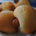 ☆34_ぱんだ☆'s cooksnap of when they made 幸せな♪ウインナーロールパン.