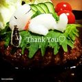 Ｋotonosuke's cooksnap of when they made スヌーピー大根おろしアート.