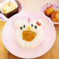 Gim☆let's cooksnap of when they made うさぎさんのデコカレー★離乳食完了期★.