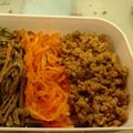 黒い雪's cooksnap of when they made 肉そぼろに自信あり‼＊うちのビビンバ＊.