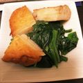 コッピー３０５'s cooksnap of when they made 5分で出来るほうれん草とさつま揚げの煮物.