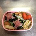 ともごろう0226's cooksnap of when they made 乙女なバラ＆レースのデコおにぎり♪.