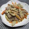 ジョングレ's cooksnap of when they made ごぼうコンニャク甘辛煮.