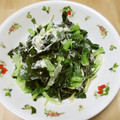 トムラウシ's cooksnap of when they made ワカメとターサイの マヨネーズ和え.